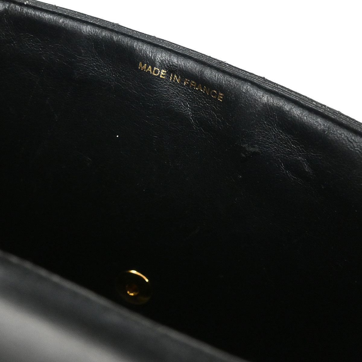 Chanel 1996-1997 Black Patent Leather Jumbo Classic Flap Shoulder Bag