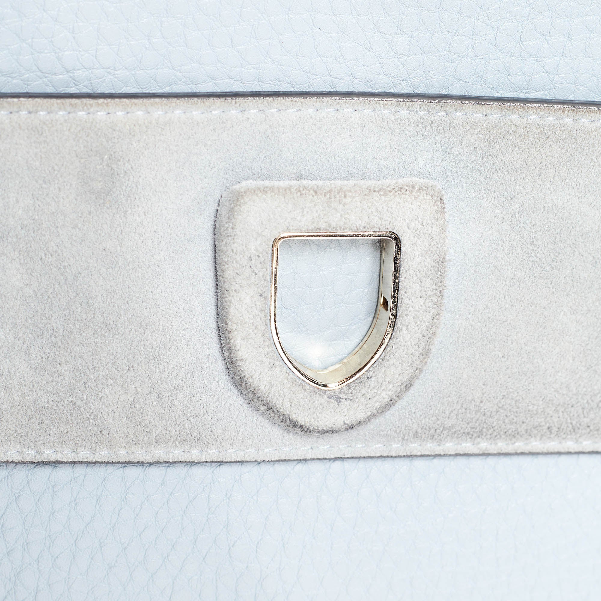 Dior Blue Leather Mini Diorever Tote