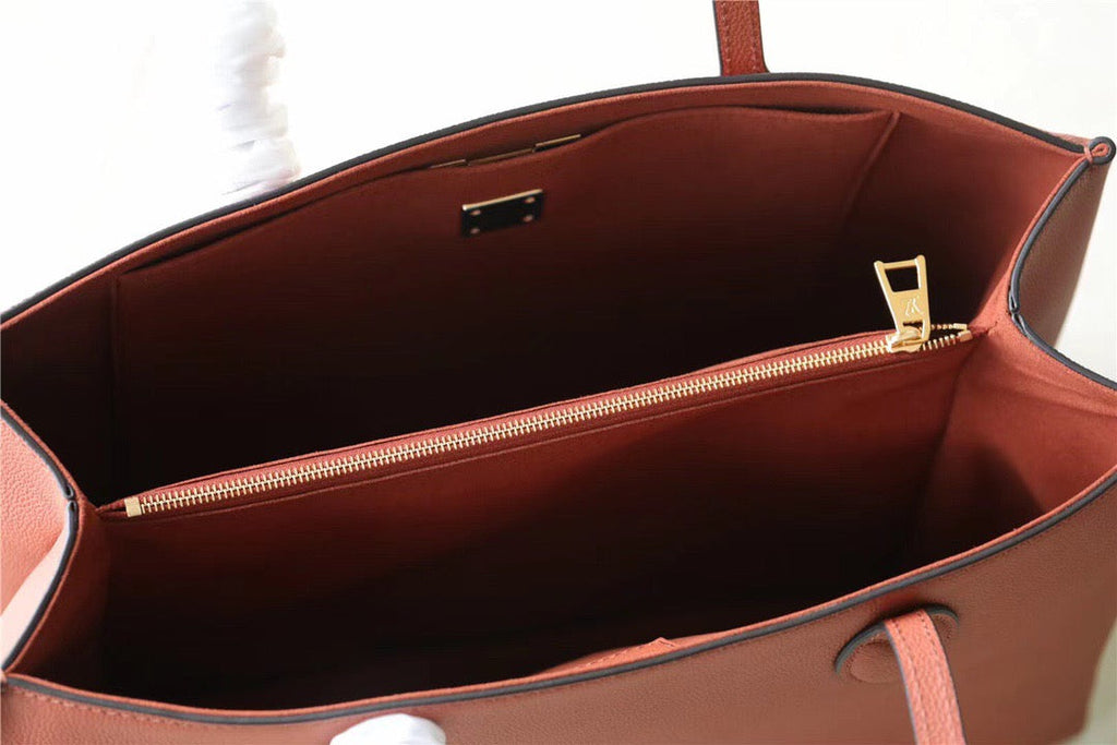 Louis Vuitton Lockme Shopper Grain Chataigne Brown For Women,  Shoulder And Crossbody Bags 10.4in/26.5cm Louis Vuitton M58927
