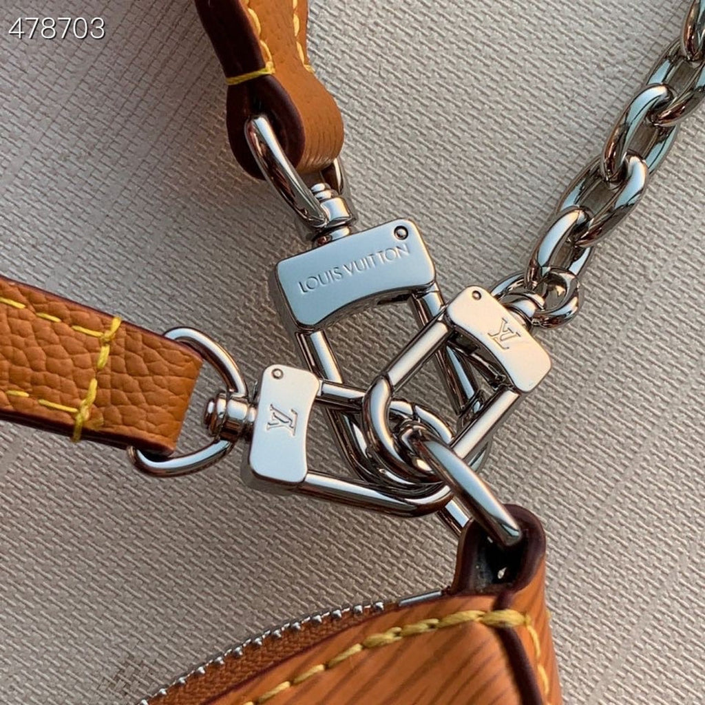 Louis Vuitton Marelle Tote MM Gold Miel Brown For Women,  Shoulder And Crossbody Bags 11.8in/30cm Louis Vuitton M59953