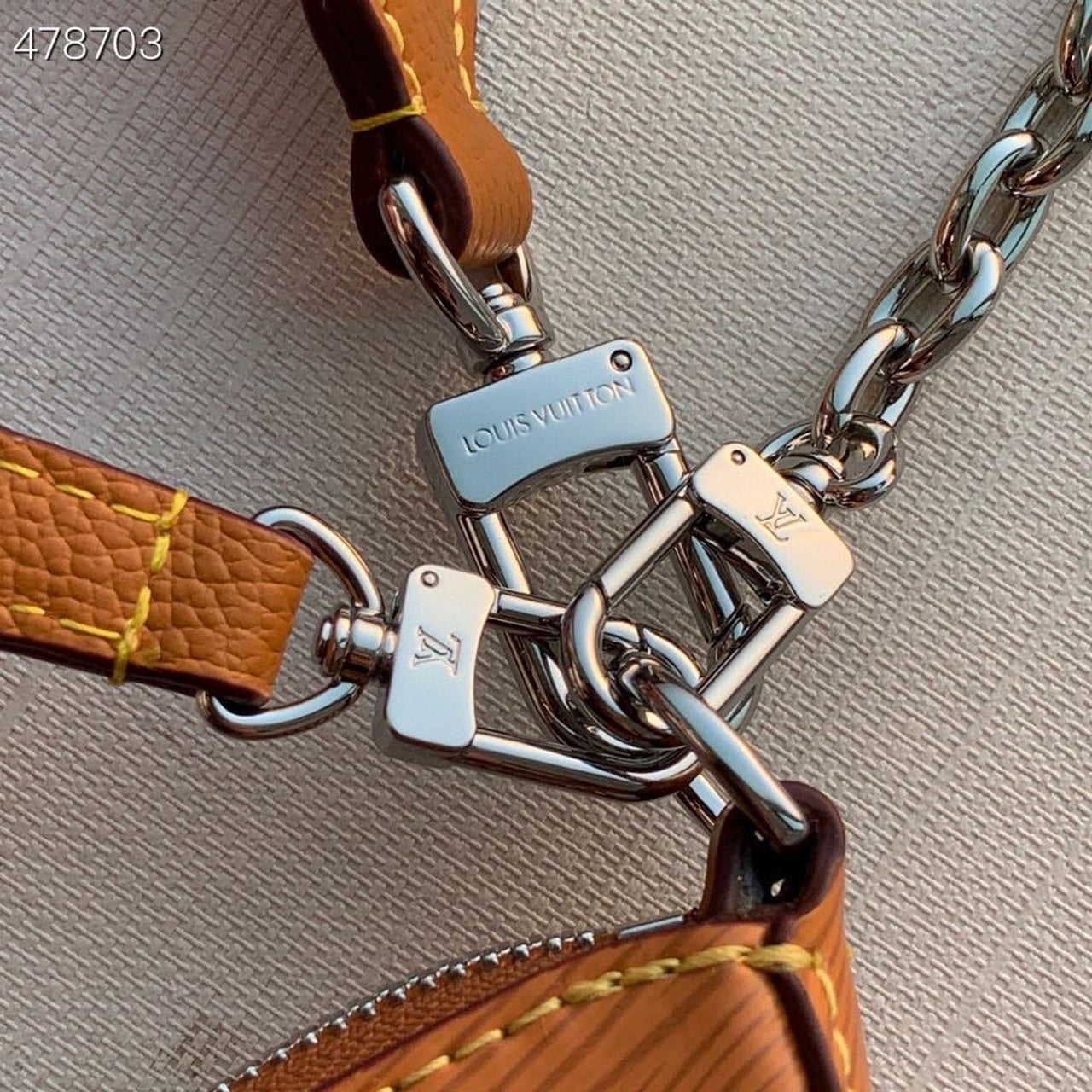 Louis Vuitton Marelle Tote MM Gold Miel Brown For Women,  Shoulder And Crossbody Bags 11.8in/30cm Louis Vuitton M59953