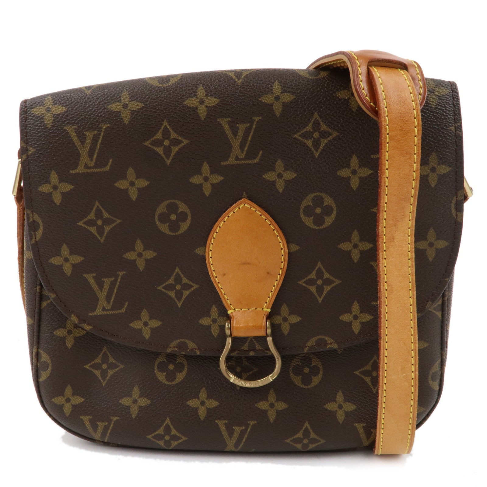 Louis Vuitton Monogram Saint Cloud GM Shoulder Bag Br M51242