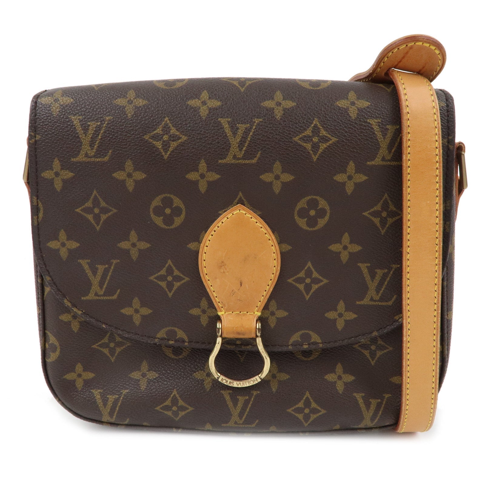 Louis Vuitton Monogram Saint Cloud GM Shoulder Bag Br M51242