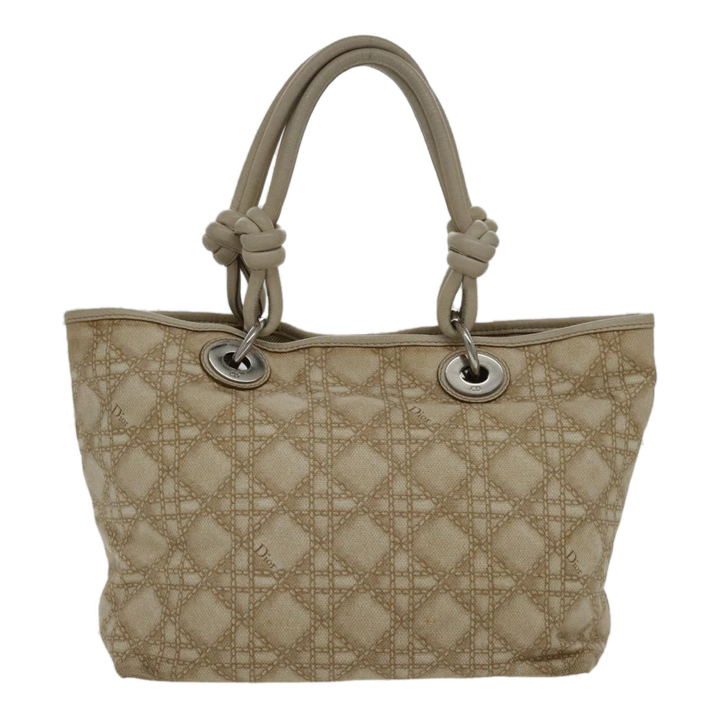 Dior Cannage Lady  Canvas Tote Bag