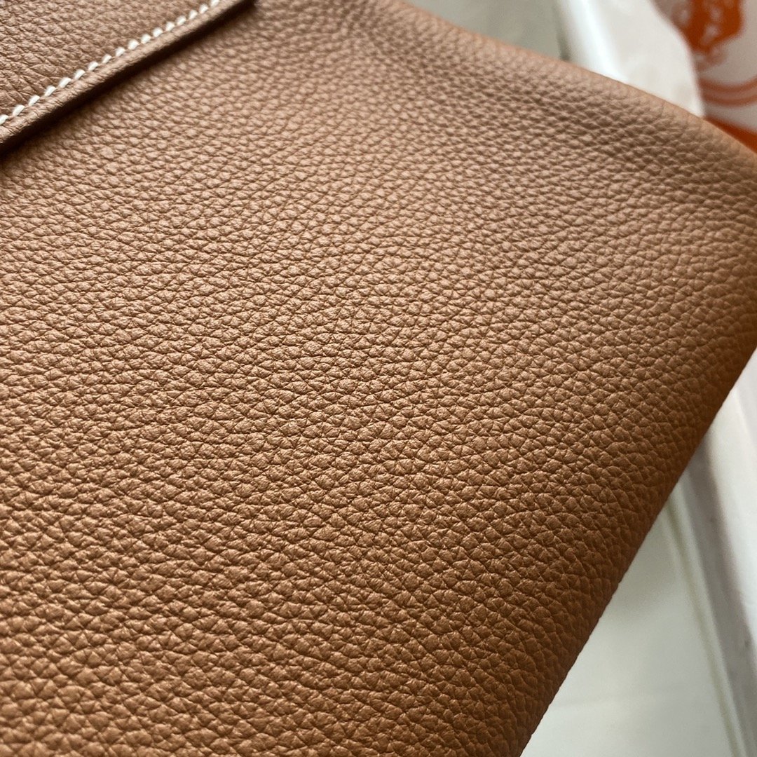Shoulder Kelly CK37 Brown For Women Gold Color Hardware 16.5in/42cm