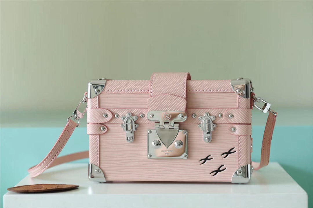 Louis Vuitton Petite Malle Epi Light Pink For Women,  Shoulder And Crossbody Bags 7.9in/20cm Louis Vuitton 