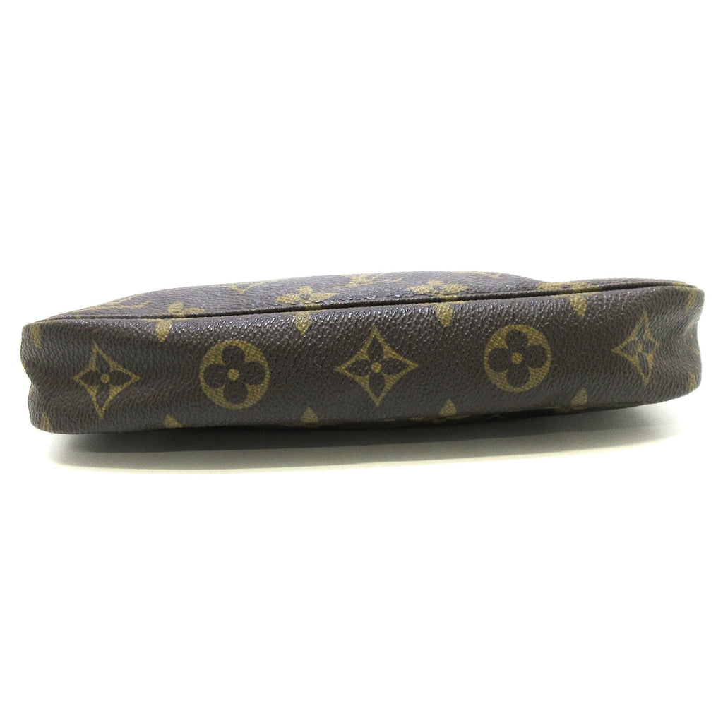 Louis Vuitton Pochette Accessoire  Canvas Clutch Bag