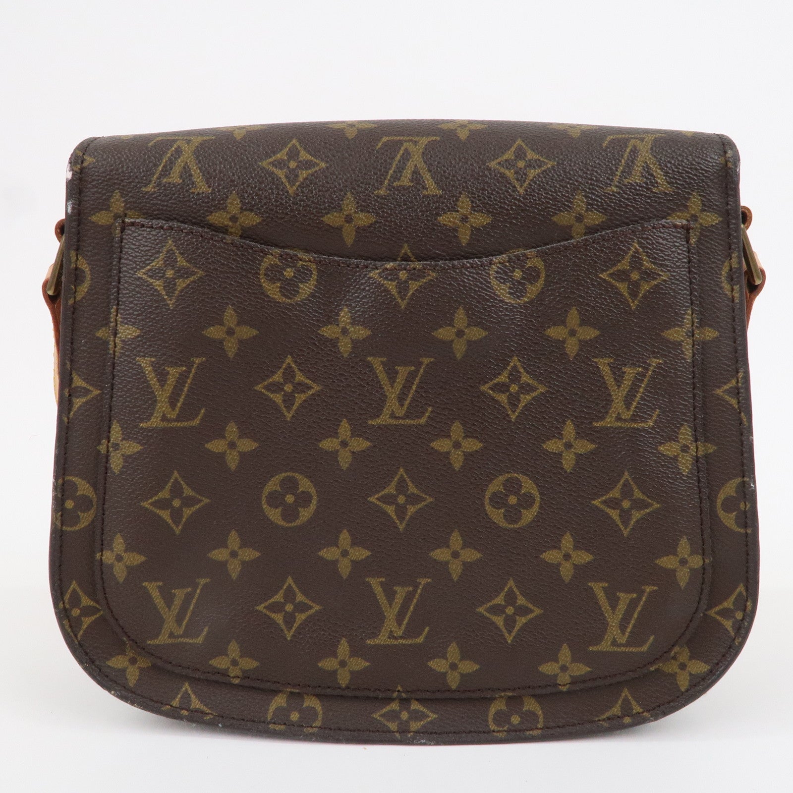 Louis Vuitton Monogram Saint Cloud GM Shoulder Bag Br M51242