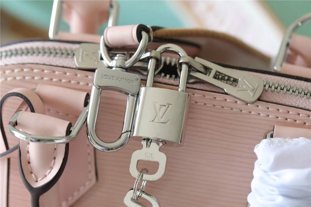 Louis Vuitton Alma Epi Quartz White For Women,  Shoulder And Crossbody Bags 23.5cm/9.3in Louis Vuitton