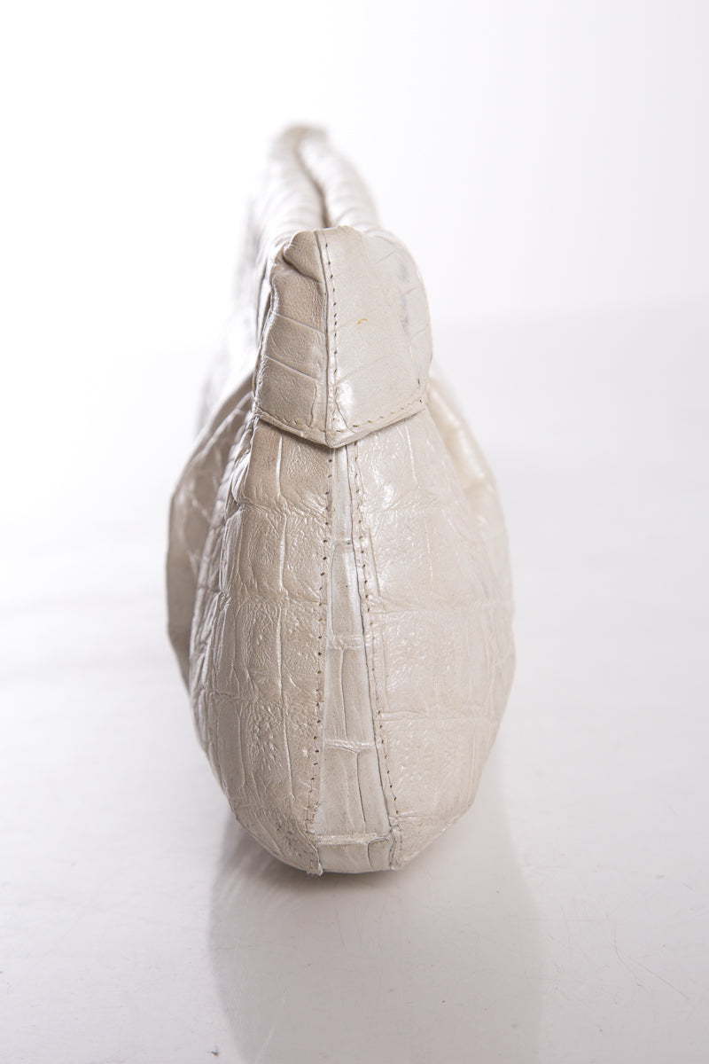 Nancy Gonzalez Ivory Clutch
