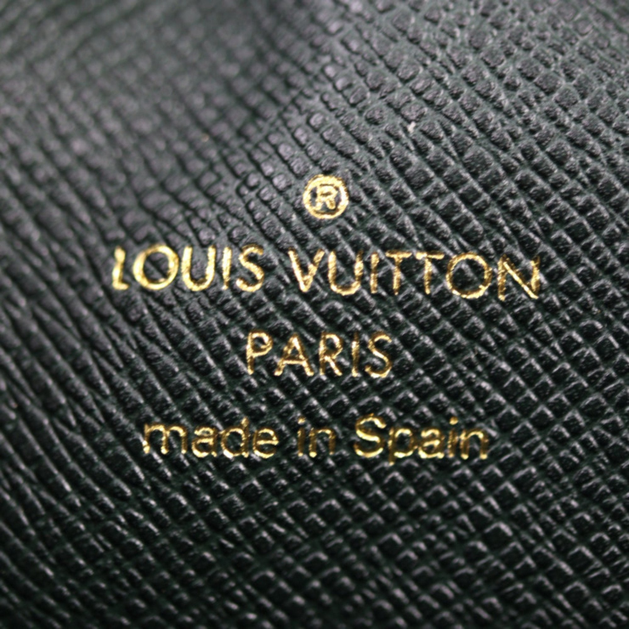 Louis Vuitton Pochette Accessoire  Leather Clutch Bag