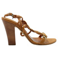 Dior Thong-Style Strappy Sandals in Br Leather