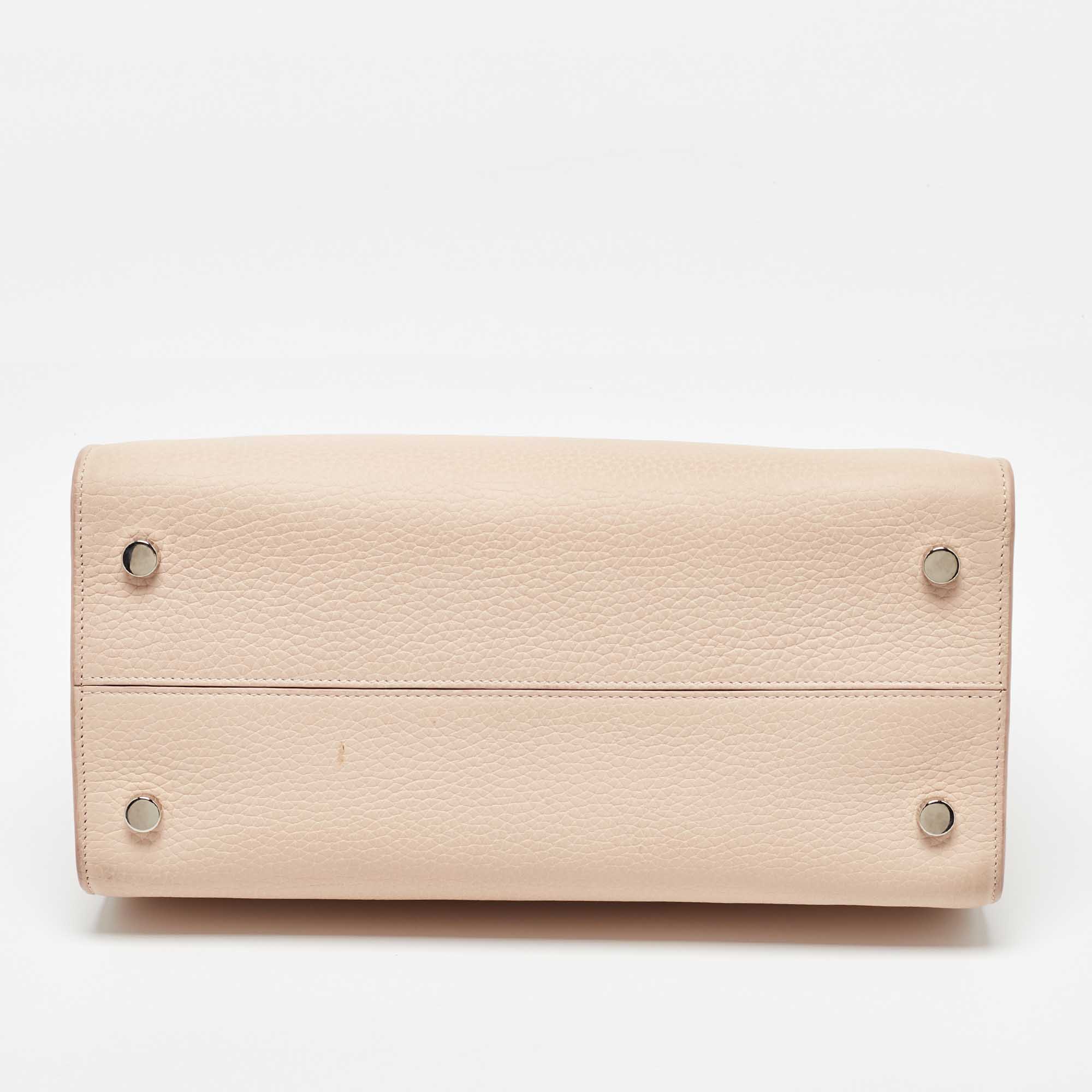 Dior Pink Leather Medium Diorever Tote