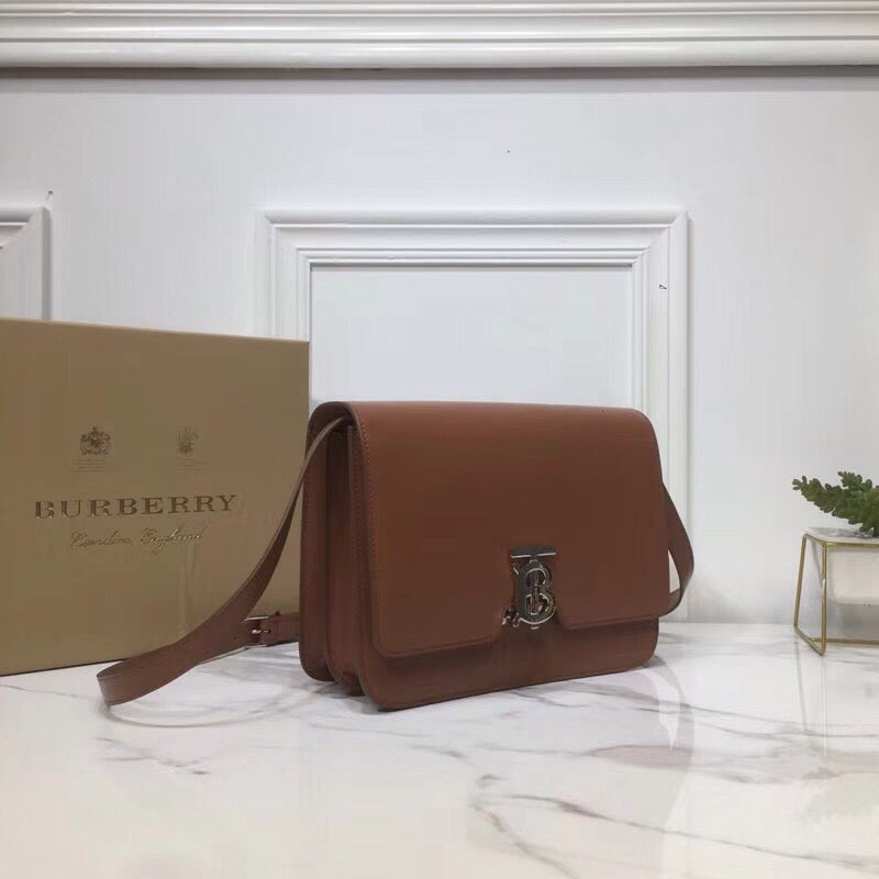 Small TB Crossbody Bag Monogram Brown For Women, Bags 8.3in/21cm