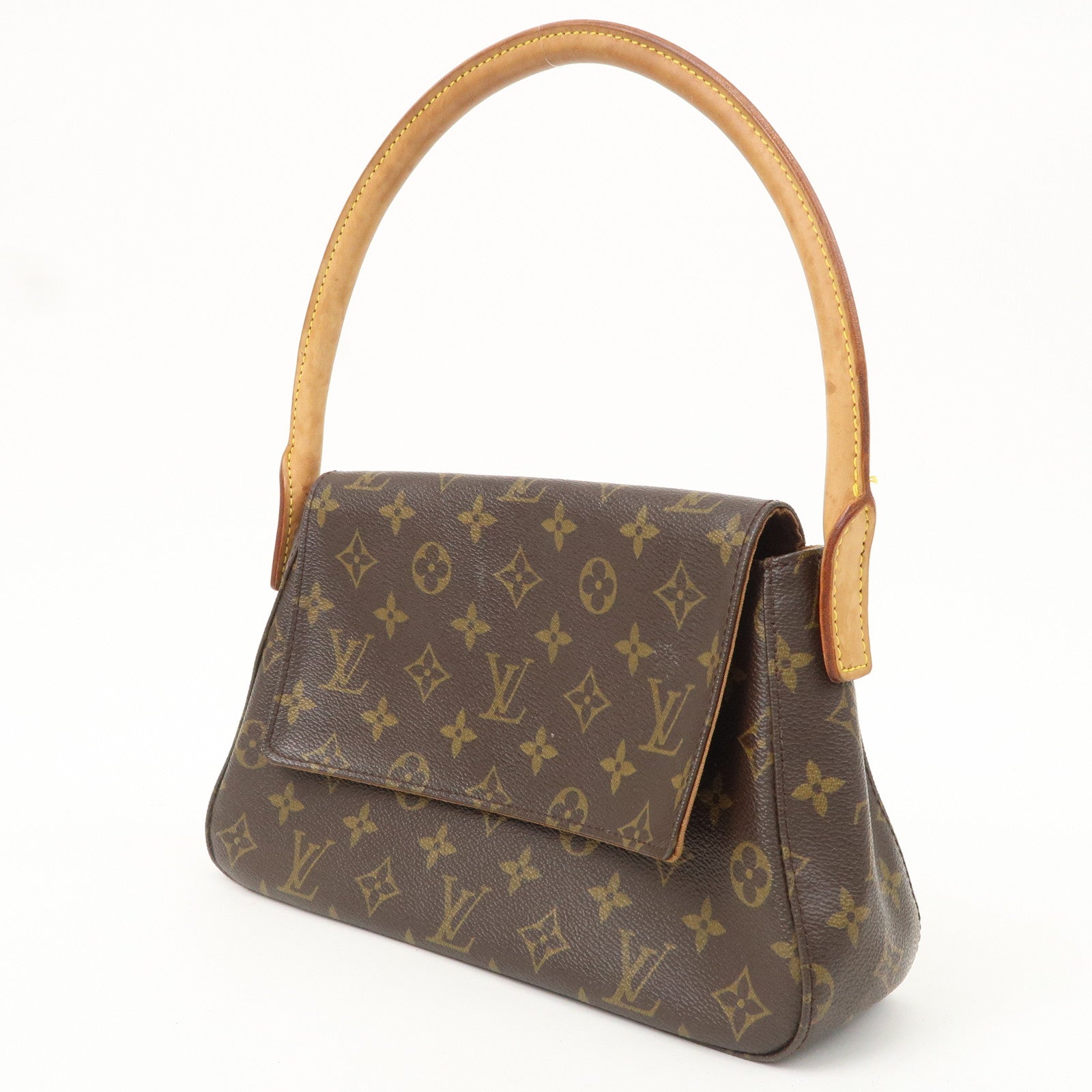 Louis Vuitton Monogram Mini Looping Shoulder Bag Hand Bag M51147