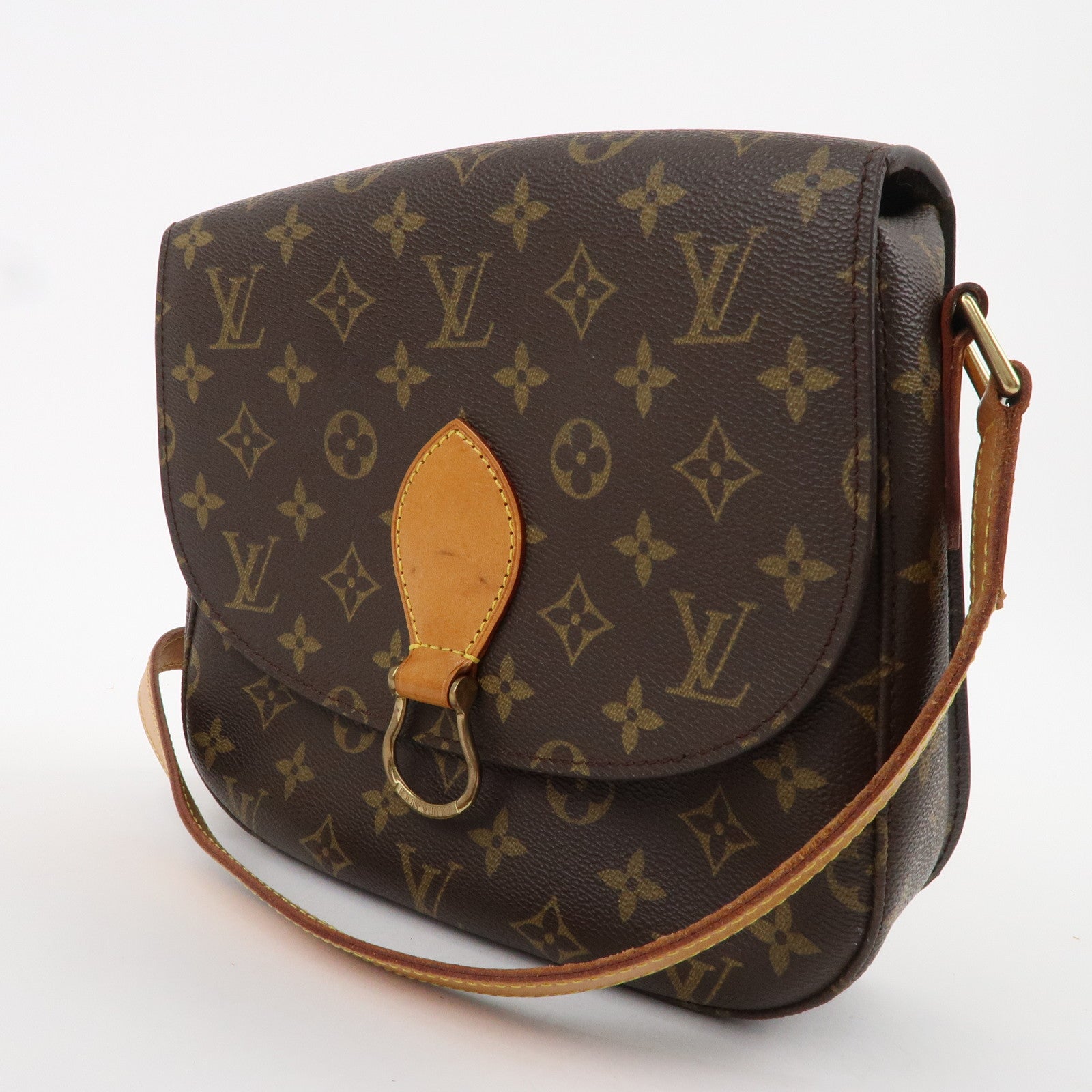 Louis Vuitton Monogram Saint Cloud GM Shoulder Bag Br M51242