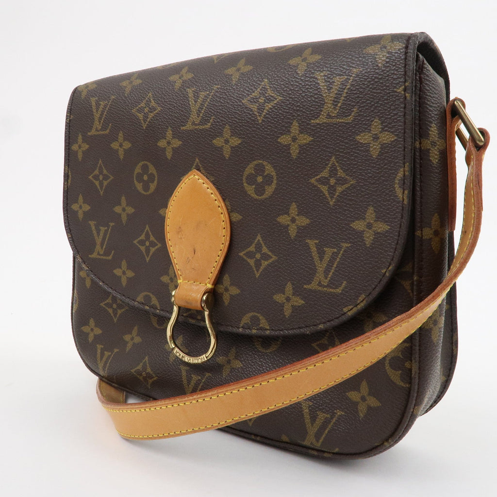 Louis Vuitton Monogram Saint Cloud GM Shoulder Bag Br M51242