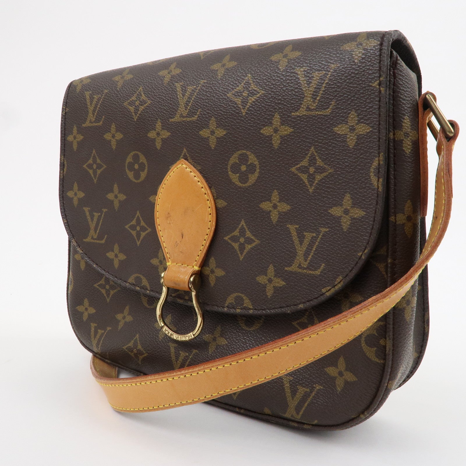 Louis Vuitton Monogram Saint Cloud GM Shoulder Bag Br M51242
