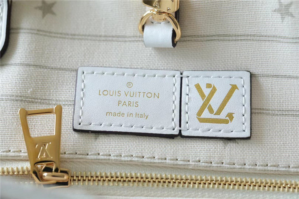 Louis Vuitton Onthego GM Monogram Giant And Rafa White/ Yellow For Women,  Shoulder And Crossbody Bags 41cm/16.1in Louis Vuitton M20815