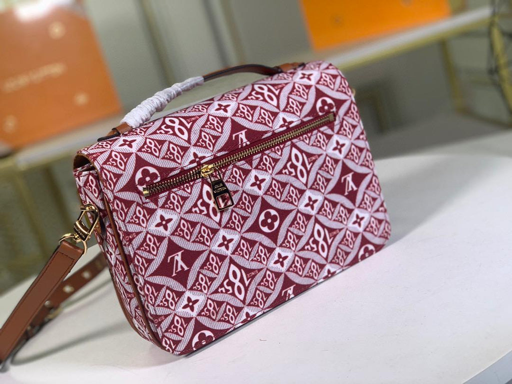 Louis Vuitton Since 1854 Pochette Metis Red For Women, Women’s Handbags, Shoulder And Crossbody Bags 9.8in/25cm Louis Vuitton