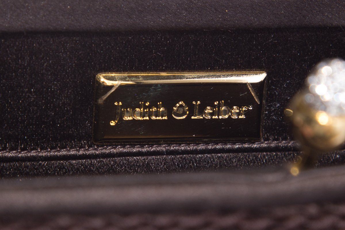 Judith Leiber Brown Clutch
