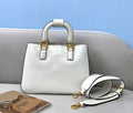 Small FF Tote Shoulder White Bag For Woman 30cm/12in
