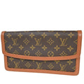 Louis Vuitton Pochette Dame  Canvas Clutch Bag