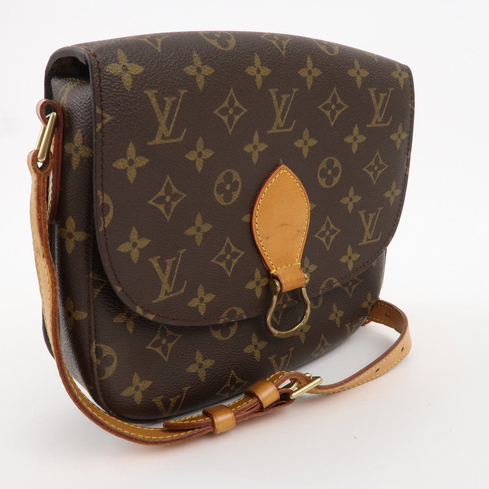 Louis Vuitton Monogram Saint Cloud GM Shoulder Bag Br M51242
