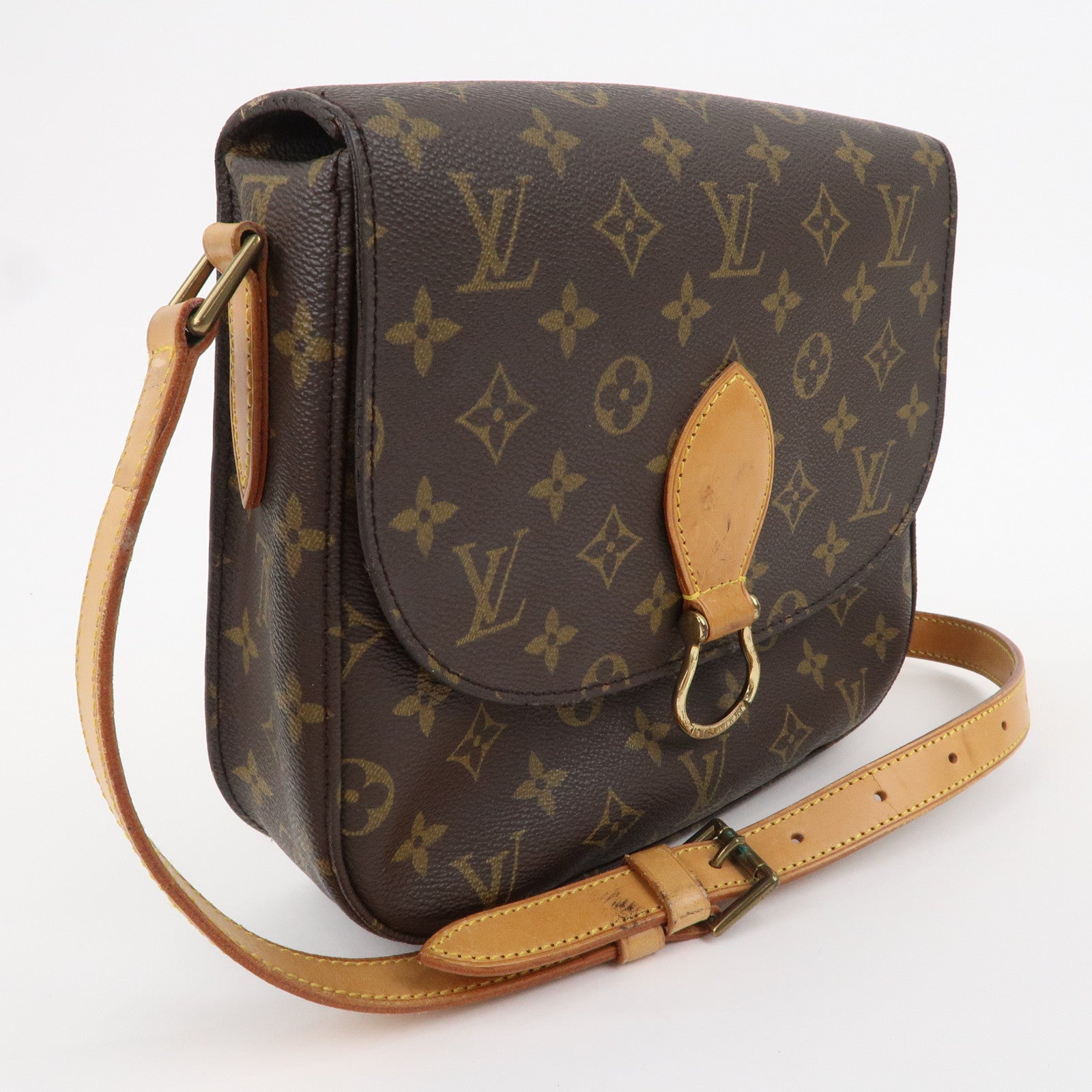 Louis Vuitton Monogram Saint Cloud GM Shoulder Bag Br M51242