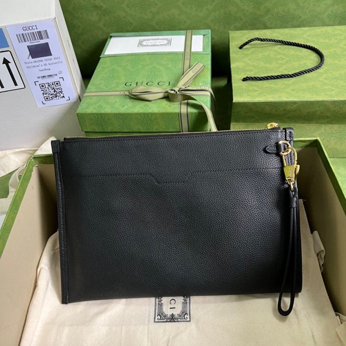 Glami Clutch With Glami Logo Black For Men 12in/31cm  Glami
