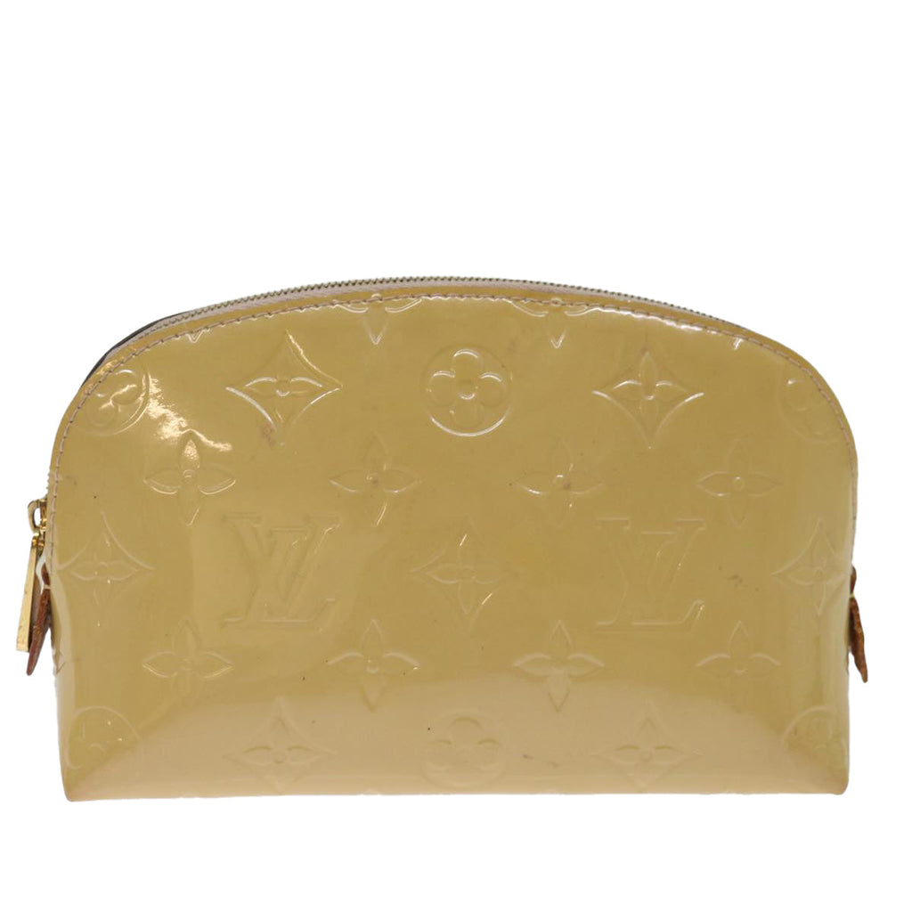 Louis Vuitton Cosmetic Pouch   Leather Clutch Bag