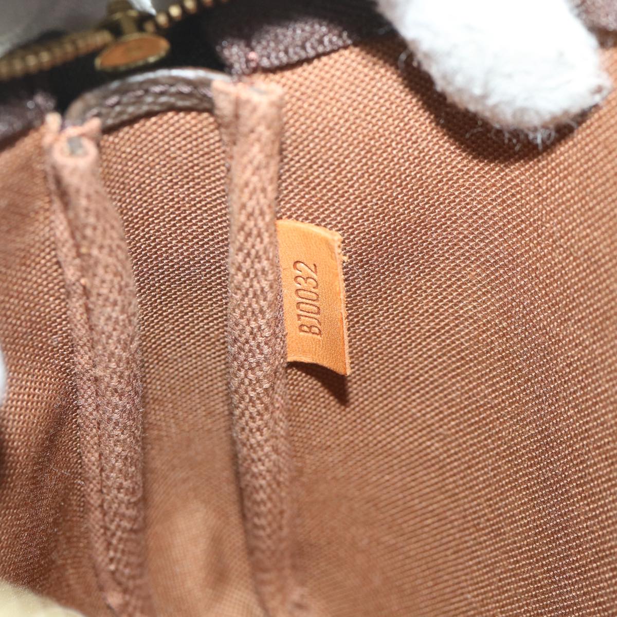 Louis Vuitton Pochette Accessoire  Canvas Clutch Bag