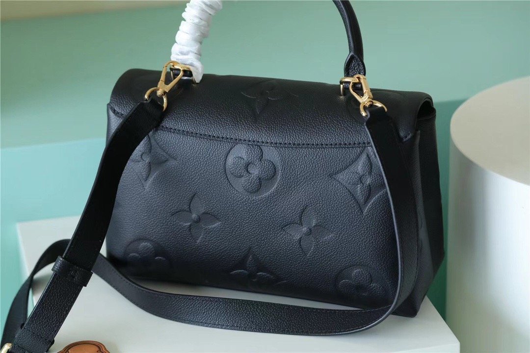 Louis Vuitton Madeleine MM Monogram Empreinte Black For Women,  Shoulder and Crossbody Bags 11.8in/30cm Louis Vuitton M45976