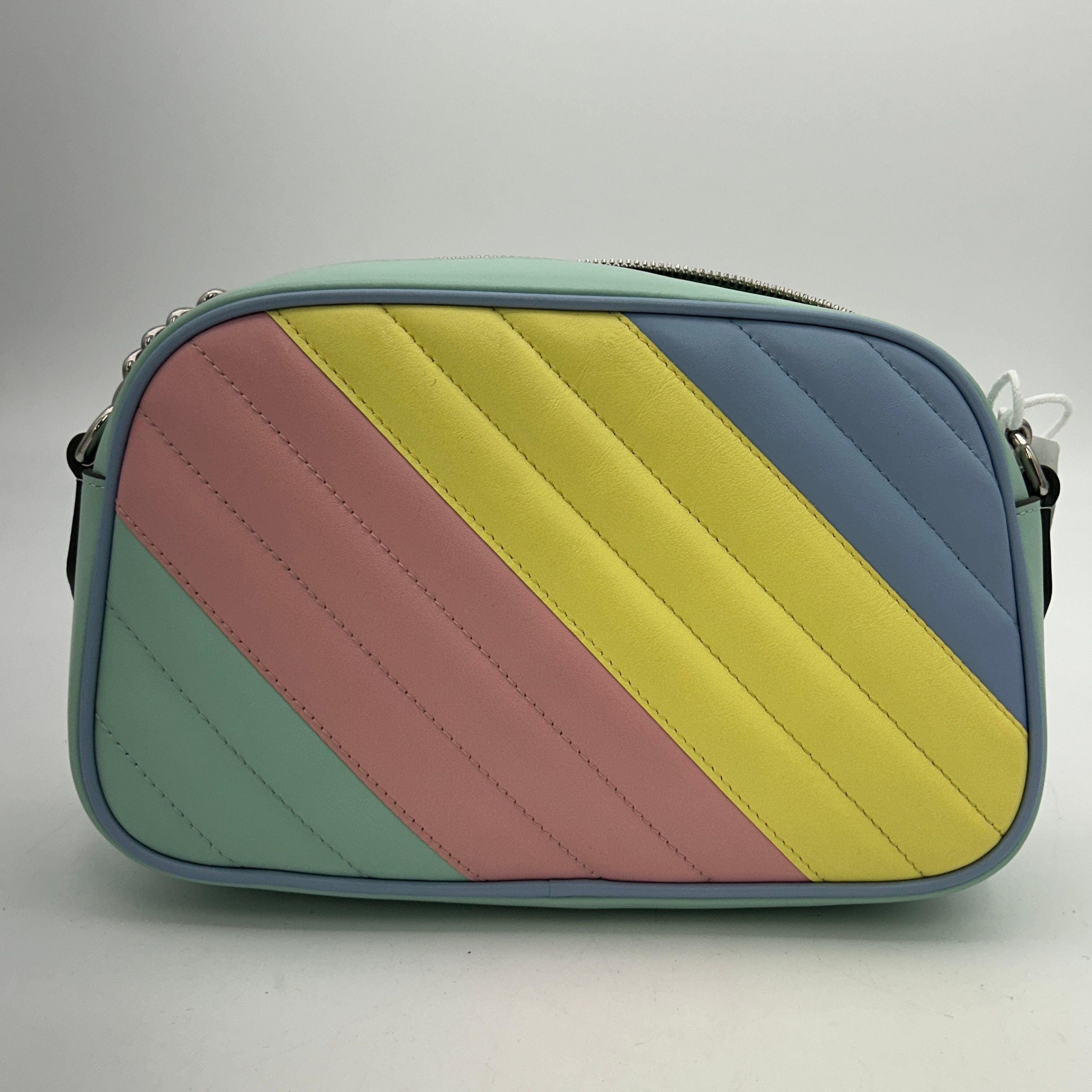 GUCCI Gg Marmont Shoulder Bag Leather Women'S Green Type/Multi Color 2101218344707