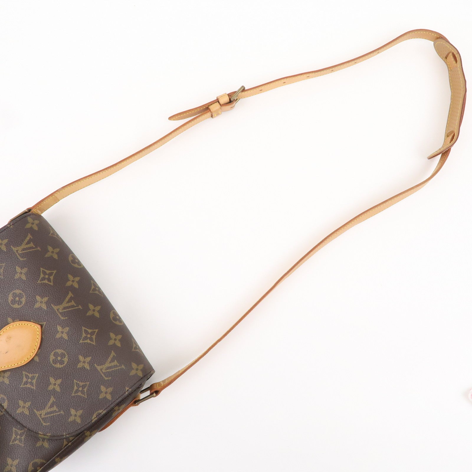 Louis Vuitton Monogram Saint Cloud GM Shoulder Bag Br M51242