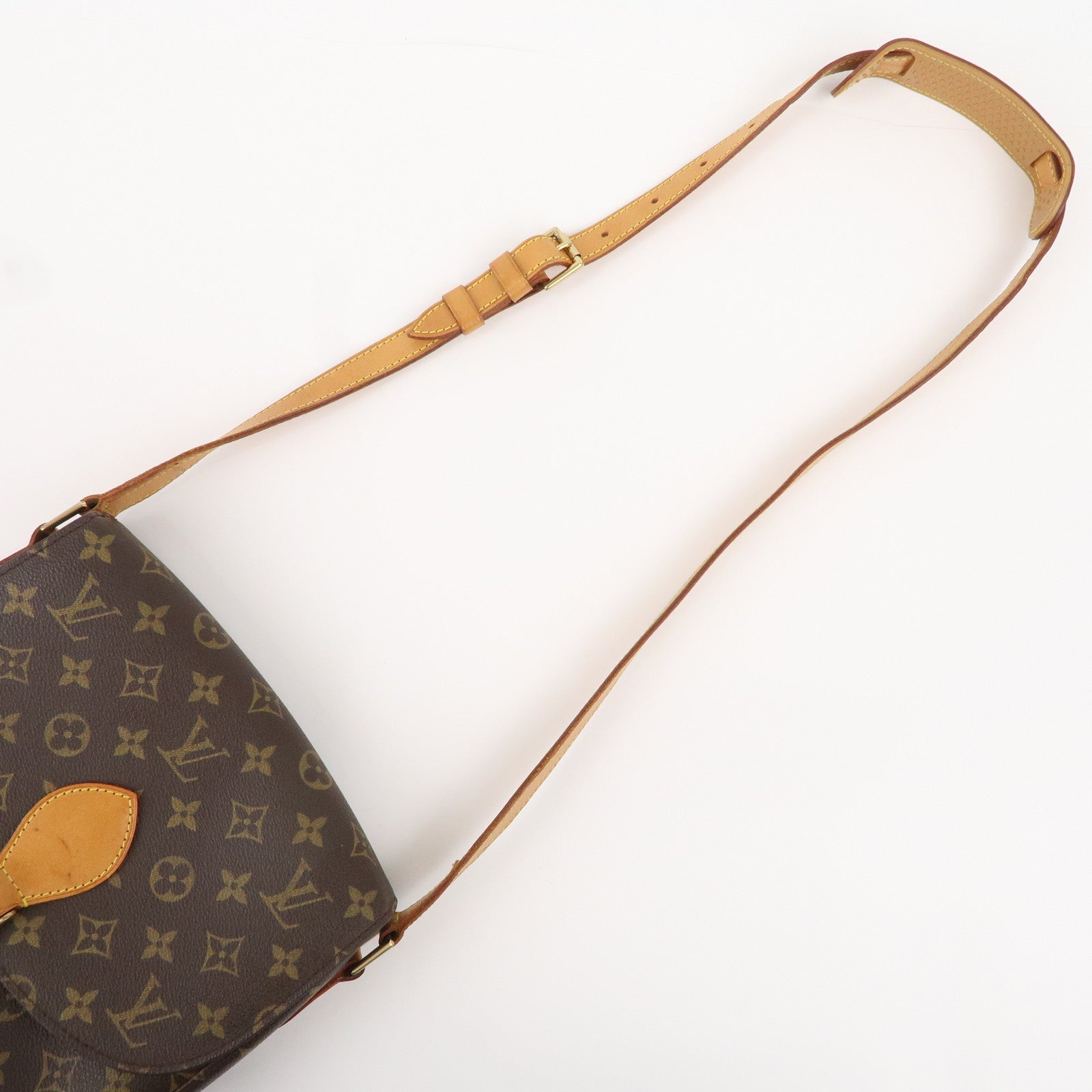 Louis Vuitton Monogram Saint Cloud GM Shoulder Bag Br M51242