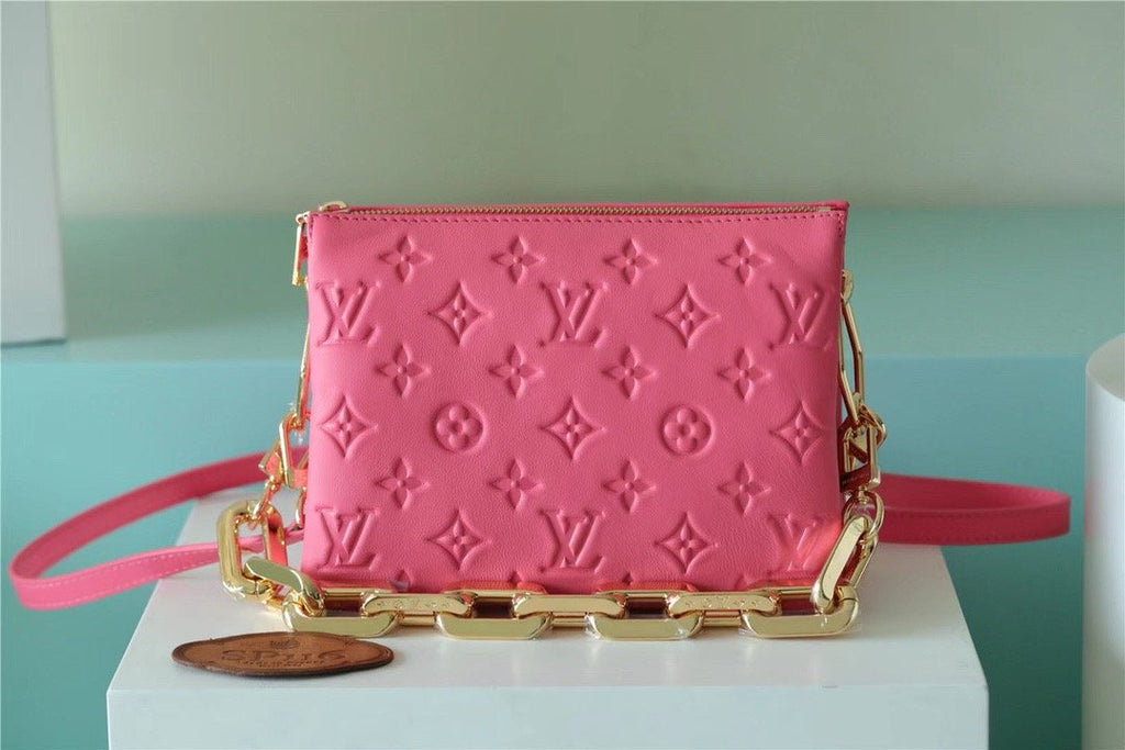 Louis Vuitton Coussin Monogram Light Pink For Women, WomenÃƒÂ¢Ã¢â€šÂ¬Ã¢â€žÂ¢s Bags, Shoulder And Crossbody Bags 8.3in/21cm Louis Vuitton