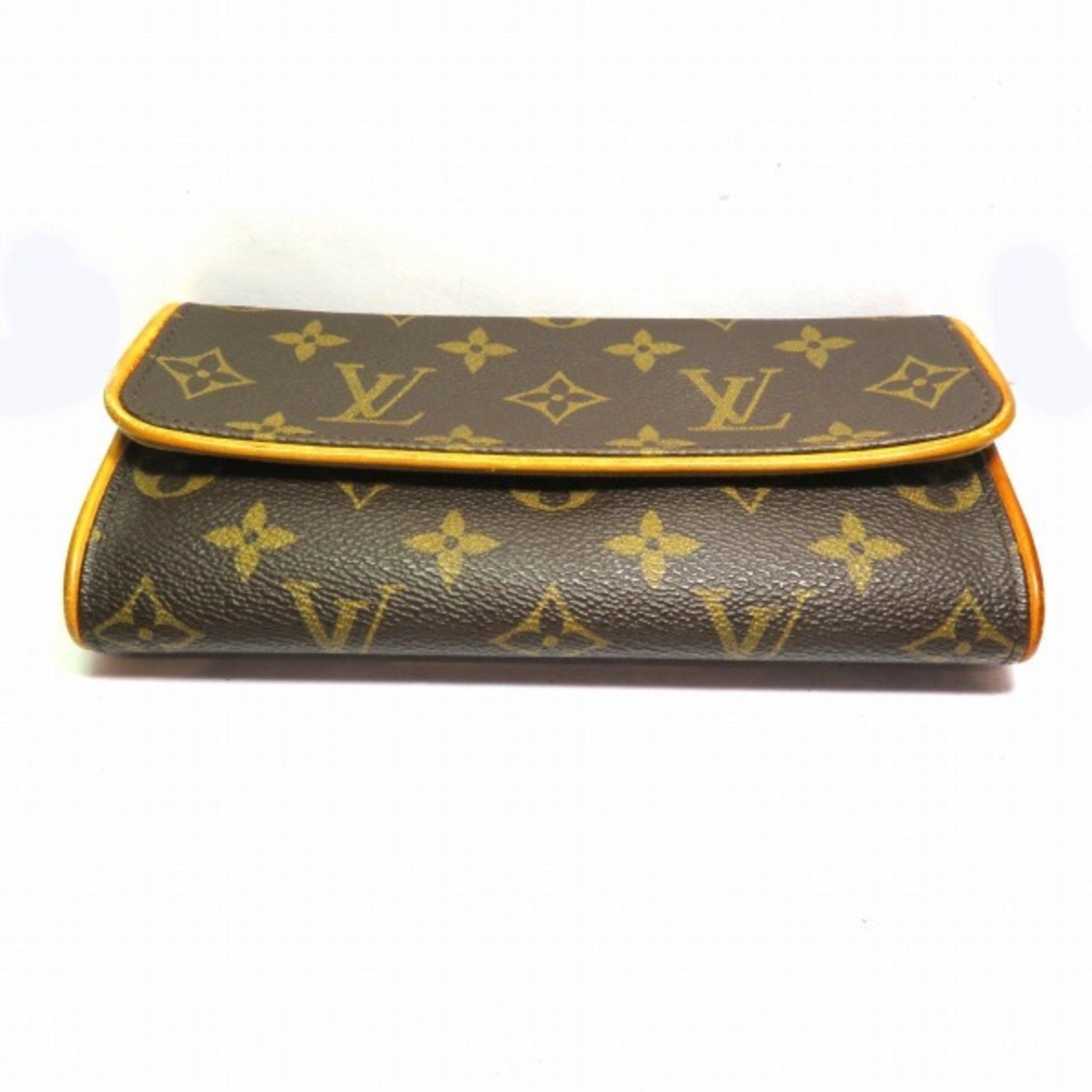 Louis Vuitton Pochette Twin  Canvas Clutch Bag