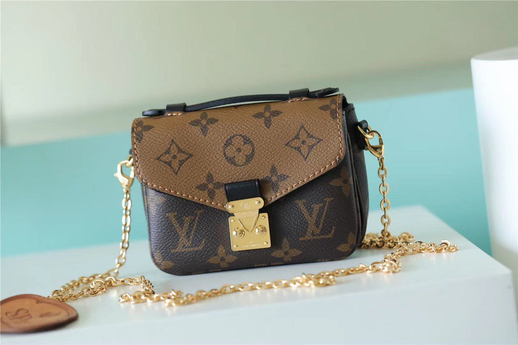 Louis Vuitton Micro Metis Monogram Canvas For Women, Women’s Handbags, Shoulder And Crossbody Bags 5.5in/14cm Louis Vuitton