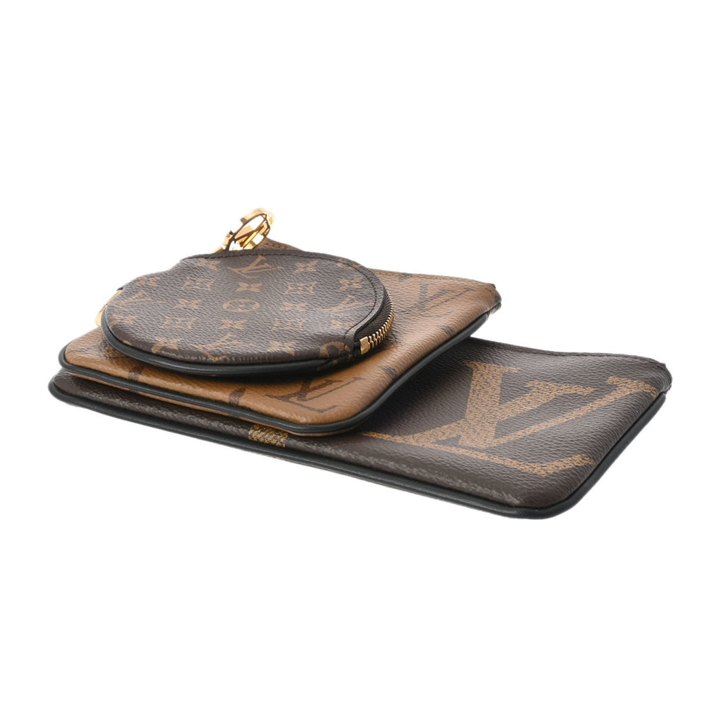 Louis Vuitton Trio  Canvas Clutch Bag