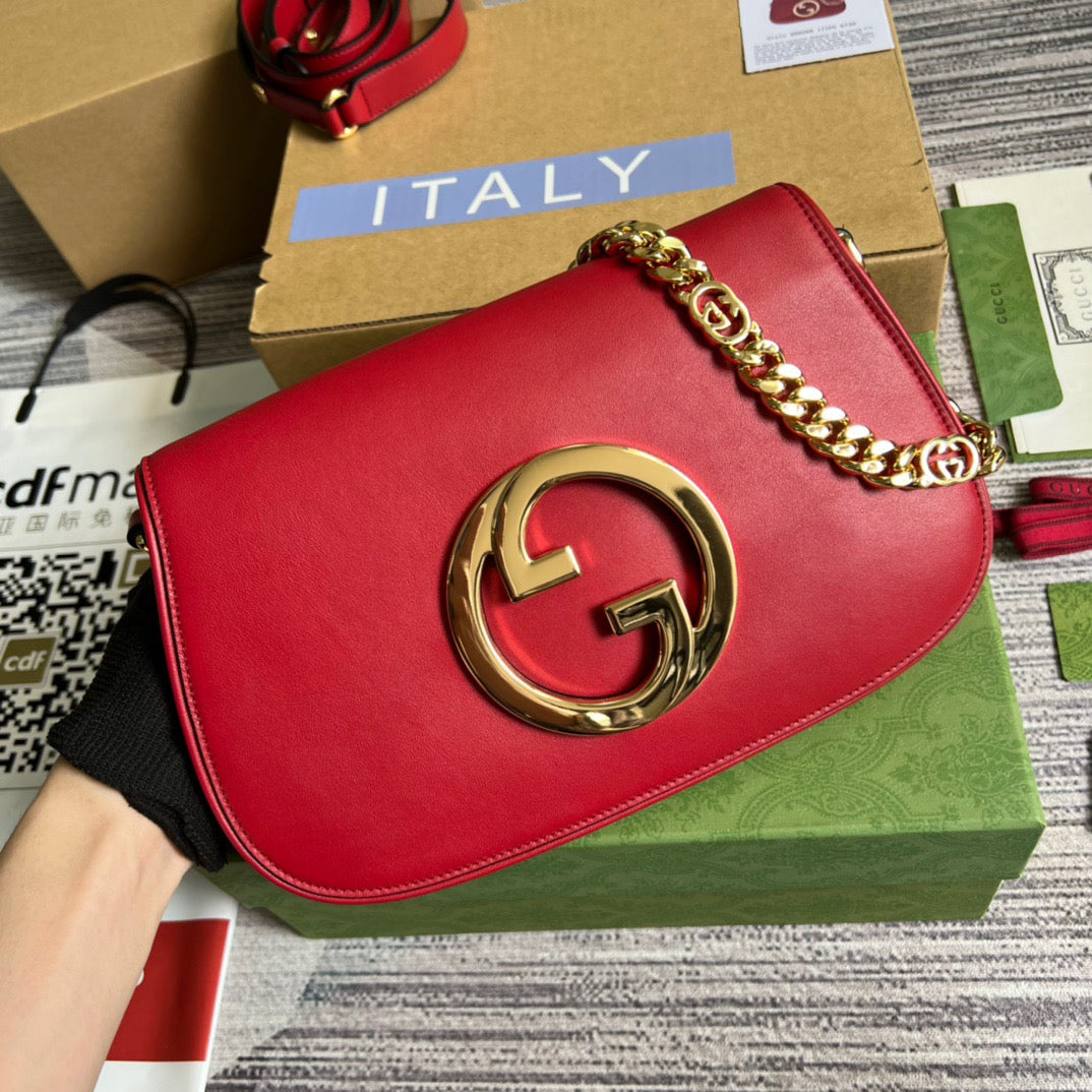 BlonGLAMIe Shoulder Bag Red For Women, Women’s Bags 11in/28cm GlamiÃ¢â‚¬Å½