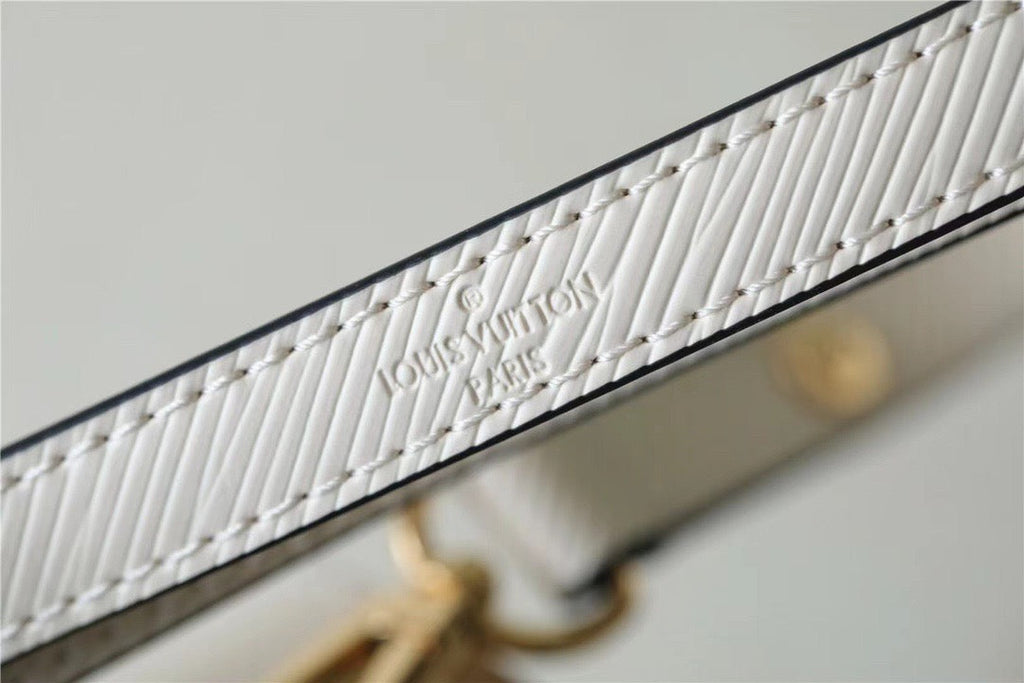 Louis Vuitton Twist MM Epi White For Women, Women’s Bags, Shoulder And Crossbody Bags 9.1in/23cm Louis Vuitton