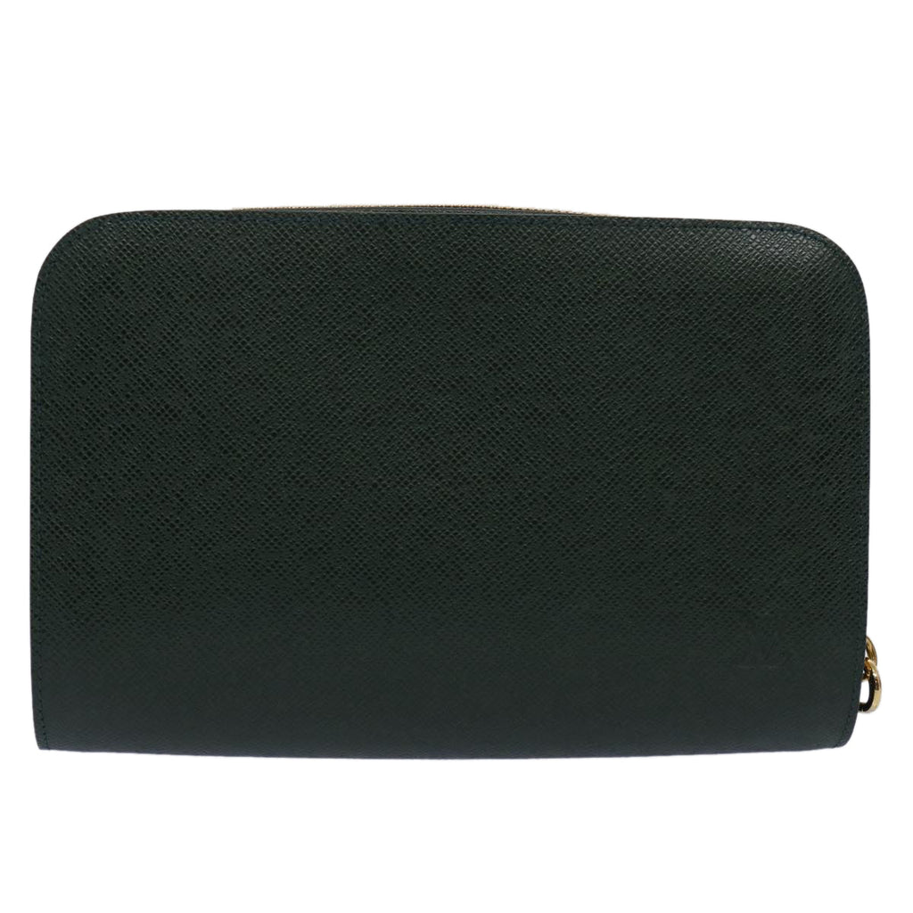 Louis Vuitton Baikal  Leather Clutch Bag