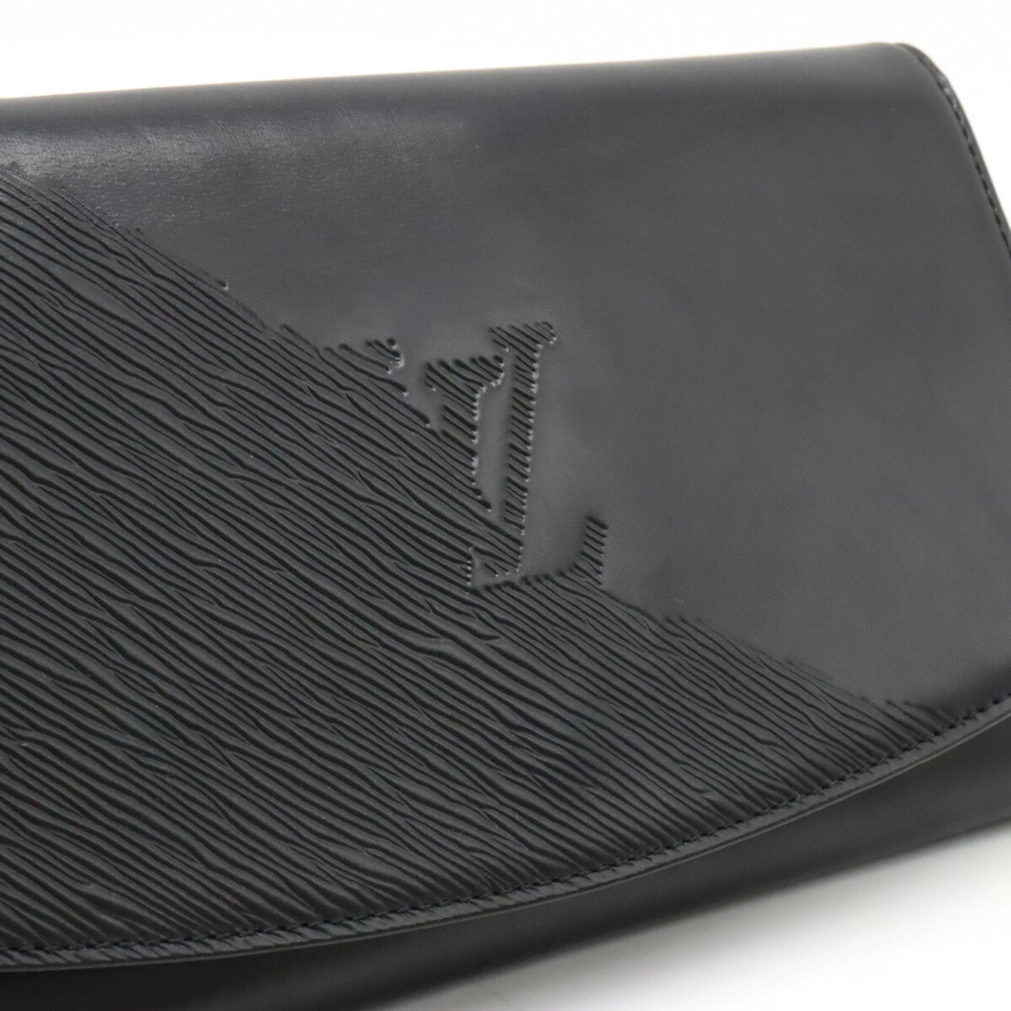 Louis Vuitton Aegean  Leather Clutch Bag