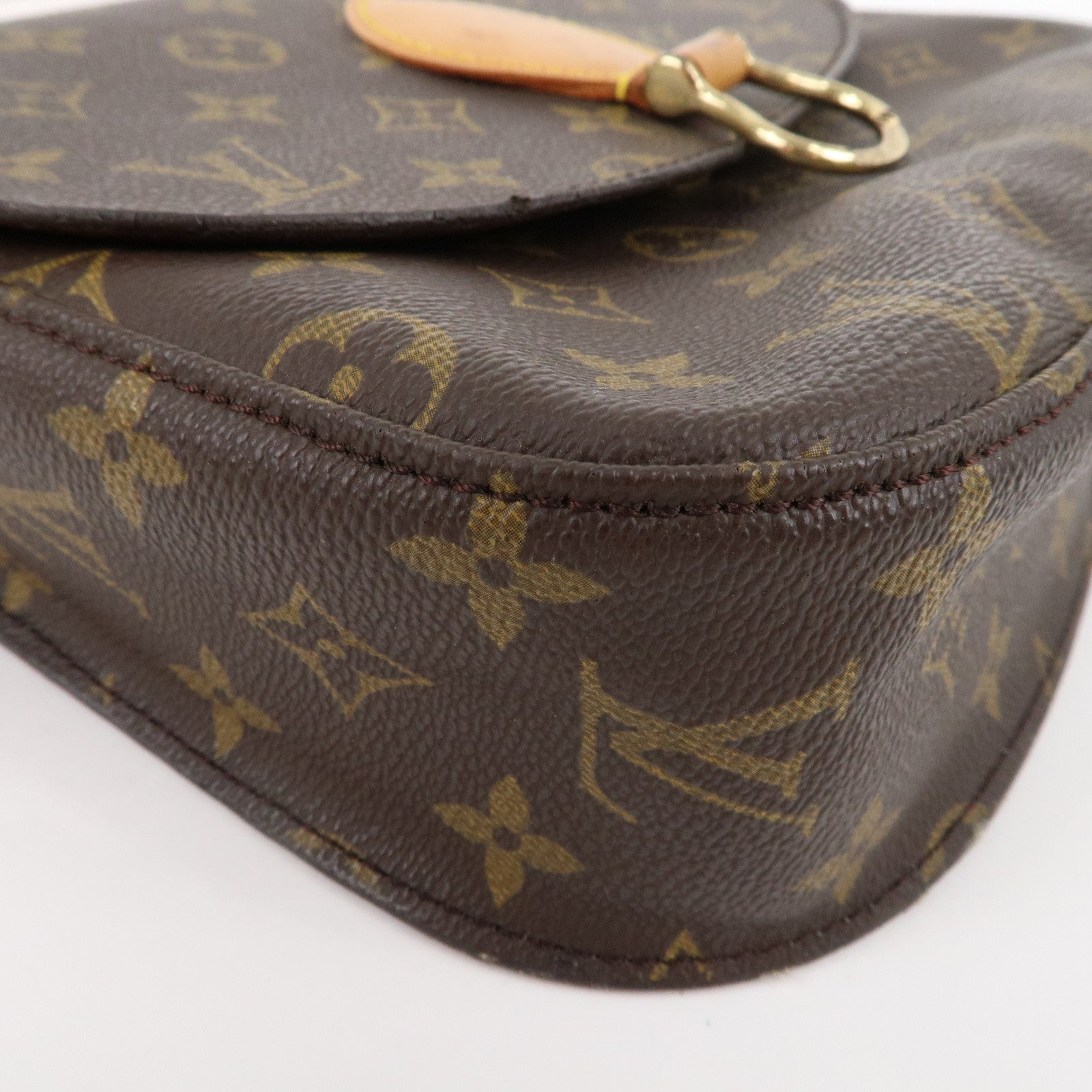 Louis Vuitton Monogram Saint Cloud GM Shoulder Bag Br M51242