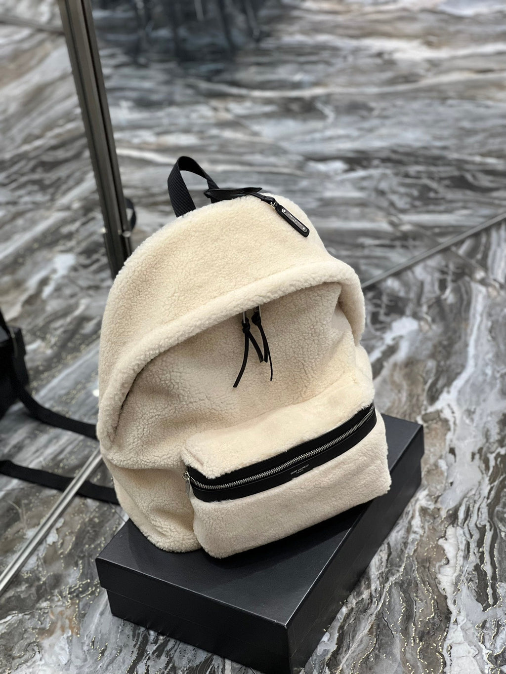 Top Quality Top QualityeeTop Quality Backpack Beige For Women, Women’s Bags 16.1in/41cm YSL