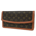 Louis Vuitton Pochette Dame  Canvas Clutch Bag