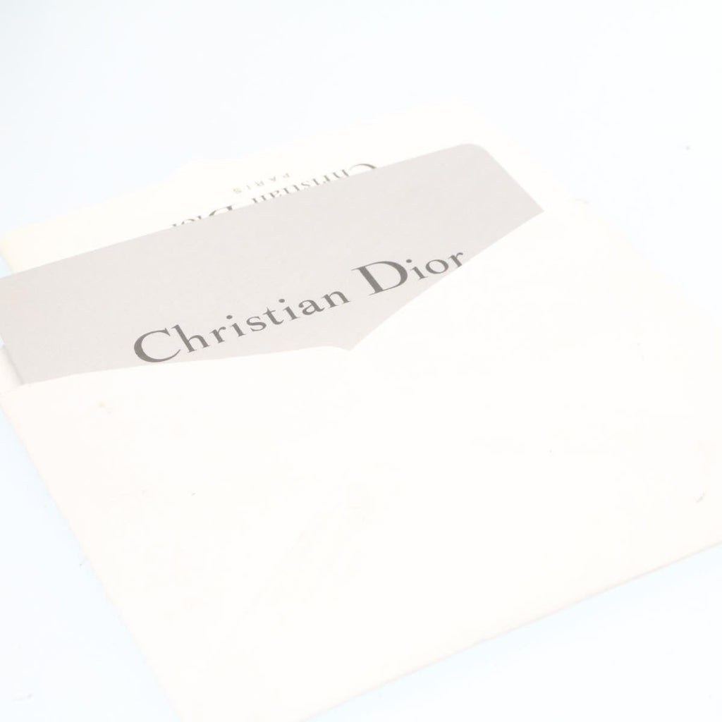 Christian Dior Vintage Cd Flap Messenger Bag Diorissimo Canvas Navy Canvas Shoulder Bag Bag (Pre-Owned)