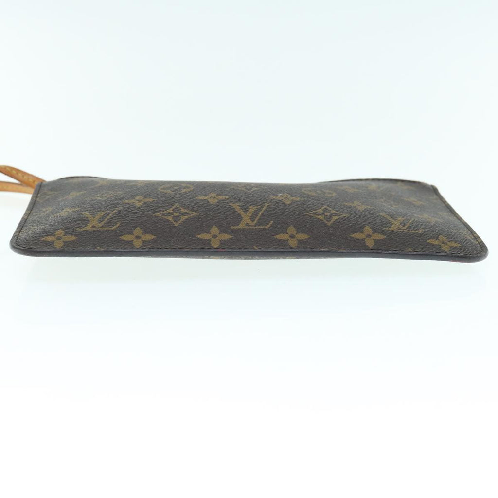 Louis Vuitton Neverfull Pouch  Canvas Clutch Bag
