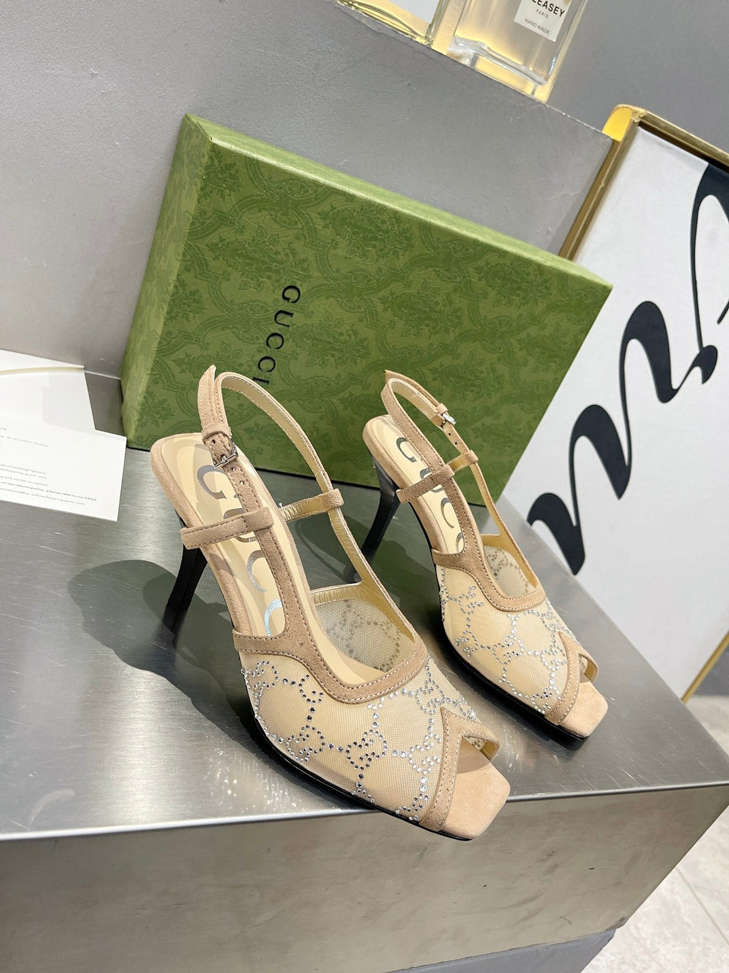 New 1:1 rep Gucci HIGH HEELS 023
